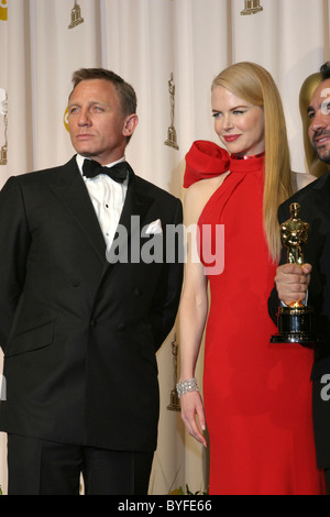 Daniel Craig and Nicole Kidman The 79th Annual Academy Awards (Oscars) - Arrivals Kodak Theater Hollywood, California - Stock Photo