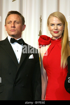 Daniel Craig and Nicole Kidman The 79th Annual Academy Awards (Oscars) - Arrivals Kodak Theater Hollywood, California - Stock Photo