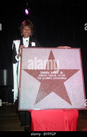 Altovese Davis The Las Vegas Walk of Stars gives Sammy Davis Jr. his star at the Riviera Hotel and Casino Las Vegas, Nevada - Stock Photo