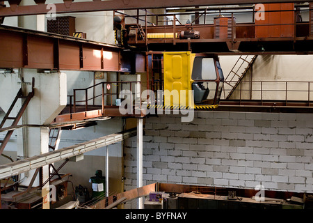 Industrial shop on manufacturing of mechanisms for machine-building branch Stock Photo