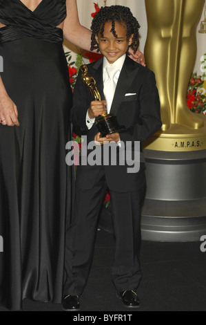 Jaden Smith The 79th Annual Academy Awards (Oscars) - Press Room Kodak Theater Hollywood, California - 25.02.07 Stock Photo