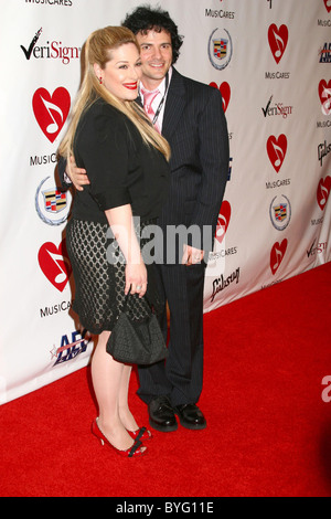 Carnie Wilson and her husband, Rob Bonfiglio Don Henley is honored as the MusiCares 2007 Person of the Year held at the Los Stock Photo