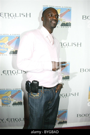 Akon Body English night club inside the Hard Rock Hotel Las Vegas, Nevada - 18.02.07 Stock Photo