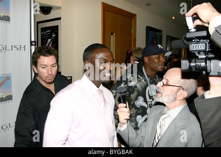 Akon Body English night club inside the Hard Rock Hotel Las Vegas, Nevada - 18.02.07 Stock Photo