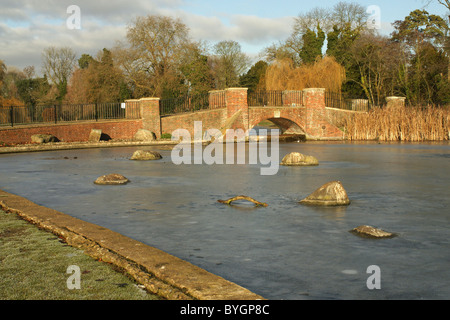 Verulam Park in St. Albans, Hertfordshire Stock Photo