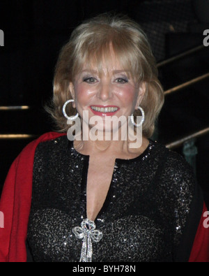 Barbara Walters Sir Elton John's 60th birthday party held at Cathedral Church of St. John the Divine - Arrivals New York City, Stock Photo