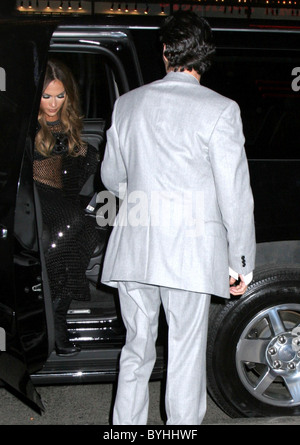 Jennifer Lopez and Marc Anthony CD Release Party for Jennifer Lopez's new album 'Como Ama Una Mujer' held at Spotlight - Stock Photo