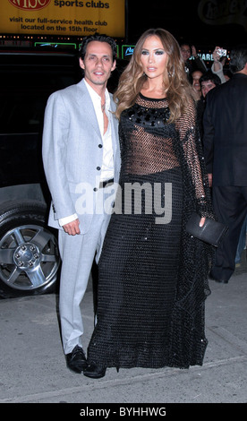 Jennifer Lopez and Marc Anthony CD Release Party for Jennifer Lopez's new album 'Como Ama Una Mujer' held at Spotlight - Stock Photo