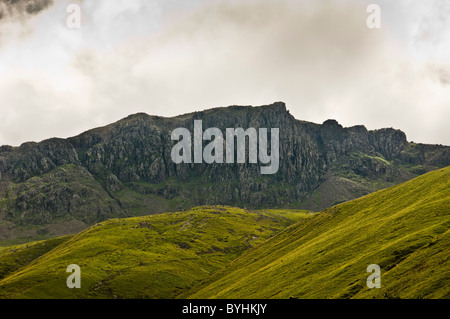 Scafell Pike, England’s highest mountain. Cumbria. Stock Photo