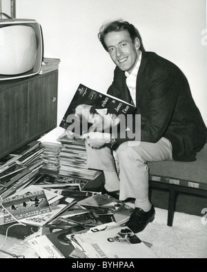 JOHN BARRY (1933-2011) film score composer at his London home in 1959 Stock Photo