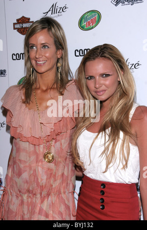 Lady Victoria Hervey and Nadine Coyle from Girls Aloud Complex Magazine Celebrates its 5th Anniversary at Area West Hollywood, Stock Photo