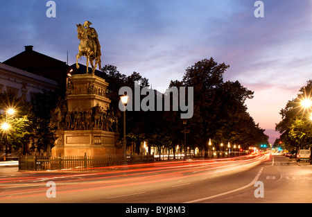 Equestrian Statue of Frederick the Great, Berlin, Germany Stock Photo