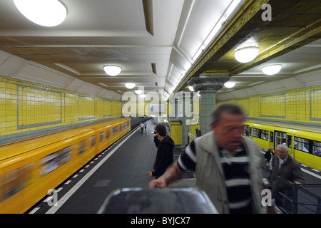 The Hermannplatz subway station, Berlin, Germany Stock Photo