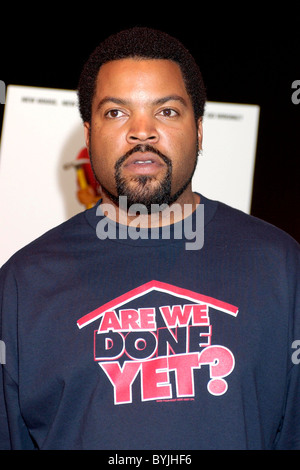 Ice Cube Photocall for the new film 'Are We There Yet?' at the Apollo Theatre New York City, USA - 03.04.07 Stock Photo