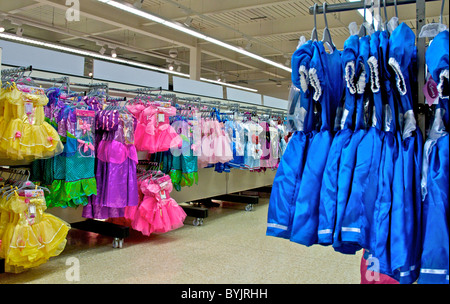 Interior of large store showing the wide range of merchandise available. Stock Photo