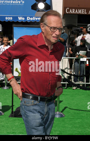 Larry King 'Shrek the Third' Los Angeles Premiere - Green Carpet held at Mann Village Theatre Westwood, California - 06.05.07 Stock Photo