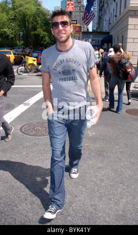 Zachary Quinto   NBC's 'Heroes' TV cast members arrive in New York for this week's upfronts New York City, USA - 13.05.07 Stock Photo