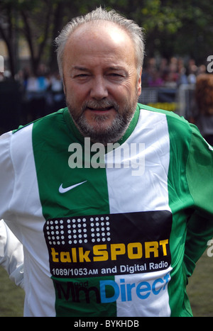 George Galloway Talksport football match - former footballers take part ...