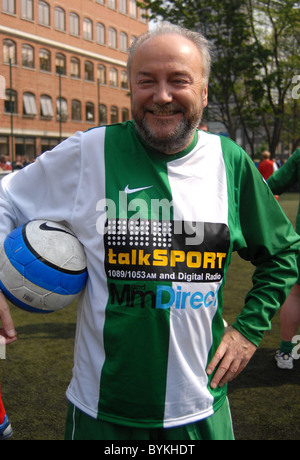 George Galloway Talksport football match - former footballers take part ...