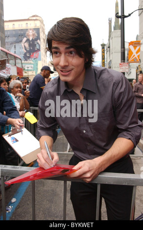 Brandon Routh at veteran film producer Jon Peters receiving a Star on the Hollywood Walk of Fame  Hollywood, California - Stock Photo