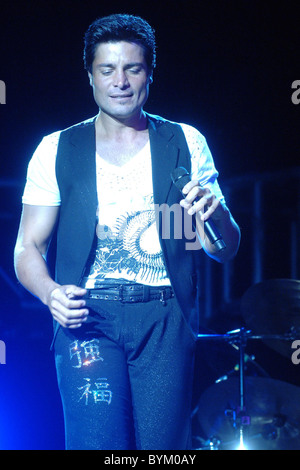 Chayanne performing live in concert at the Theatre at Madison Square Garden  New York City, USA - 03.04.07 Stock Photo