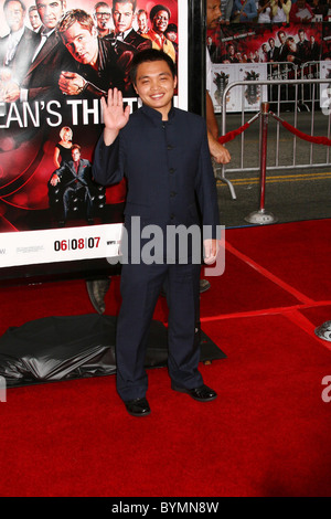 Shaobo Qin Los Angeles Premiere of 'Ocean's 13' held at Grauman's Chinese Theatre - Arrivals Los Angeles, California USA - Stock Photo