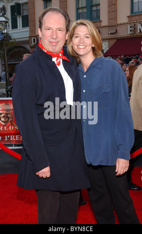 Hans Zimmer and wife Suzanne Zimmer World Premiere of Walt Disney Pictures 'Pirates Of The Caribbean: At World's End' held at Stock Photo