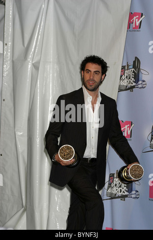 Sacha Baron Cohen MTV Movie Awards 2007 at the Gibson Ampitheater - Pressroom Los Angeles, California - 03.06.07 Stock Photo