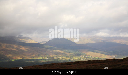 View from Aonach Mor Fort William Scotland Stock Photo