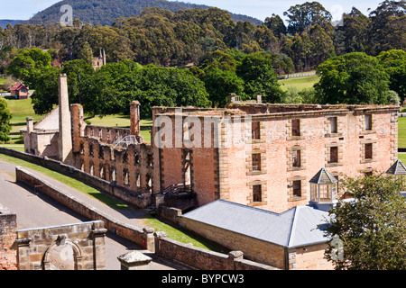 Port Arthur, Tasmania, Australia Historic former penal colony Stock Photo