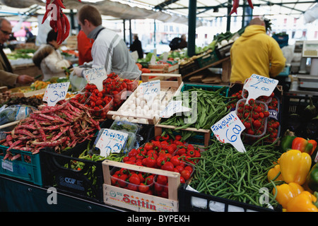 Market Stand at Rialto, Venice, Italy