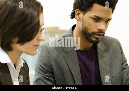 Executives working together Stock Photo