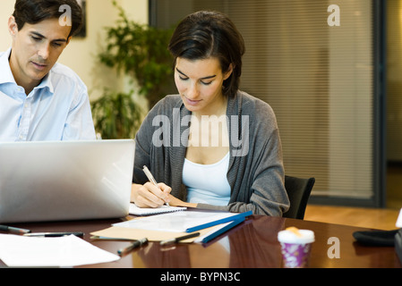 Executives working together Stock Photo