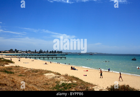 Mandurah Beach Western Australia Stock Photo