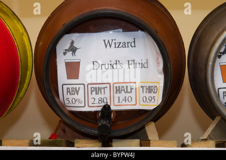 Racking and Stillage Racks of Beer Barrels at the 7th Pendle Beer ...