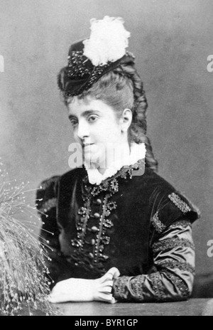 ADELINA PATTI (1843-1919) operatic coloratura soprano singer Stock Photo