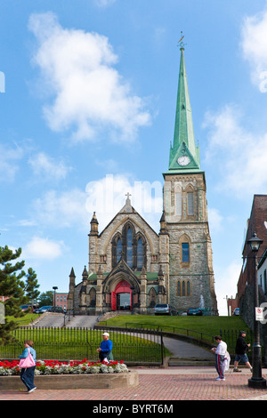 Trinity Anglican Church in Saint John, New Brunswick, Canada Stock Photo