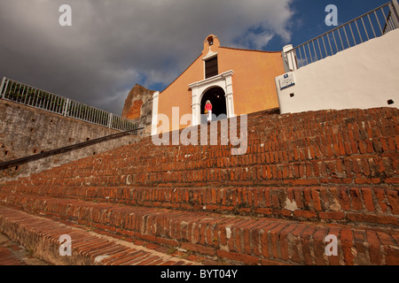 Porta Coeli Church or Heaven's Gate in San German Puerto Rico Stock Photo