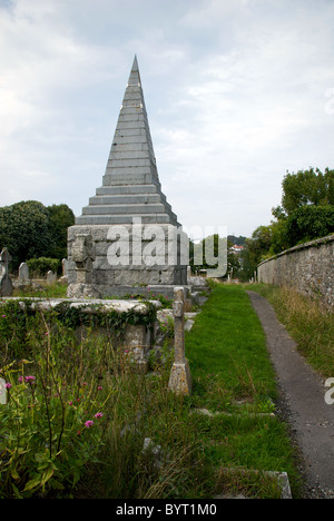 Swanage Hampshire England UK Beach Cemetery Stock Photo