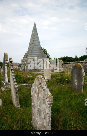 Swanage Hampshire England UK Beach Cemetery Stock Photo