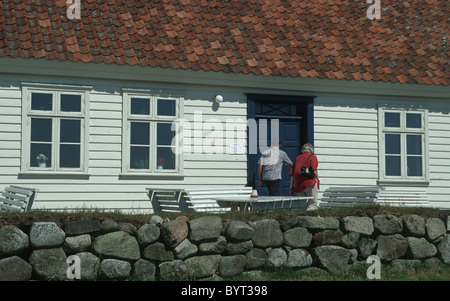 The area around Hå gamle prestegård, Jæren, Norway Stock Photo