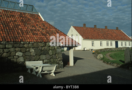 The area around Hå gamle prestegård, Jæren, Norway Stock Photo