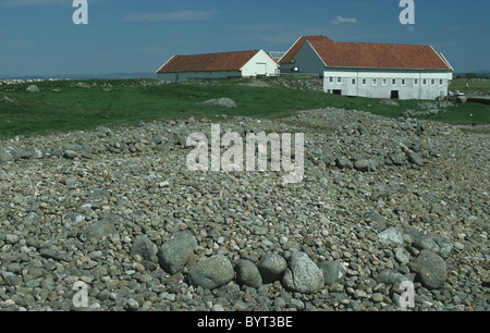 The area around Hå gamle prestegård, Jæren, Norway Stock Photo