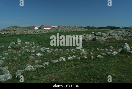 The area around Hå gamle prestegård, Jæren, Norway Stock Photo