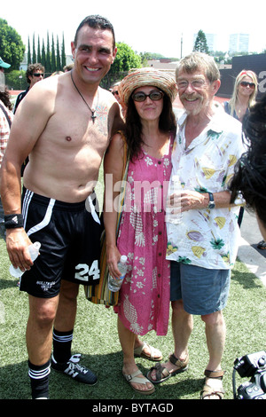 John Hurt and Wife Anwen 'Soccer For Survivors' celebrity soccer match