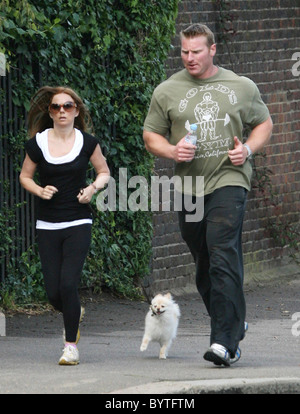 Tim Blakeley Geri Halliwell and her personal fitness instructor Tim Blakeley leave ...