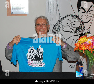 Hollywood actor Farley Granger (who starred in Alfred Hitchcock's Rope and Strangers on a Train) is awarded the 2007 Artistic Stock Photo