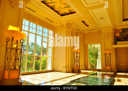 Mandalay Bay Hotel Casino interior in Las Vegas, Nevada, USA Stock Photo