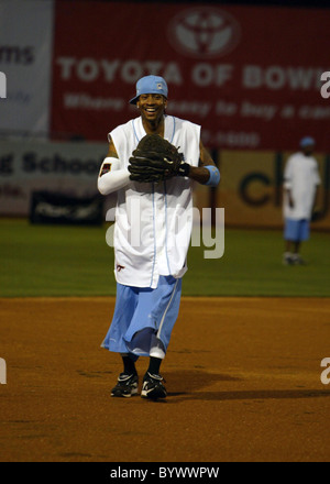 Allen Iverson 2007 Allen Iverson celebrity softball game at Bowie Baysox Stadium Bowie, Maryland - 14.07.07 Stock Photo