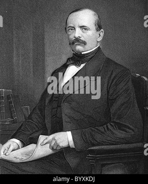 OTTO von BISMARCK  (1815-1898) German- Prussian statesman in 1873 Stock Photo